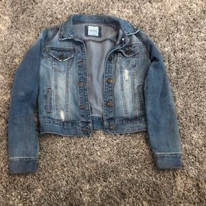 S Cropped denim jacket
